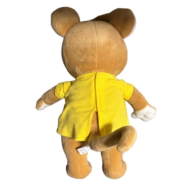 BABY FIRST TV Show Youtube Plush 12” Squeak Mouse Yellow Tee Stuffed Animal - Picture 2 of 3